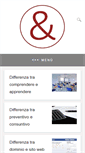 Mobile Screenshot of differenzatra.it